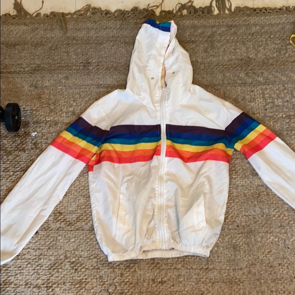 rainbow windbreaker